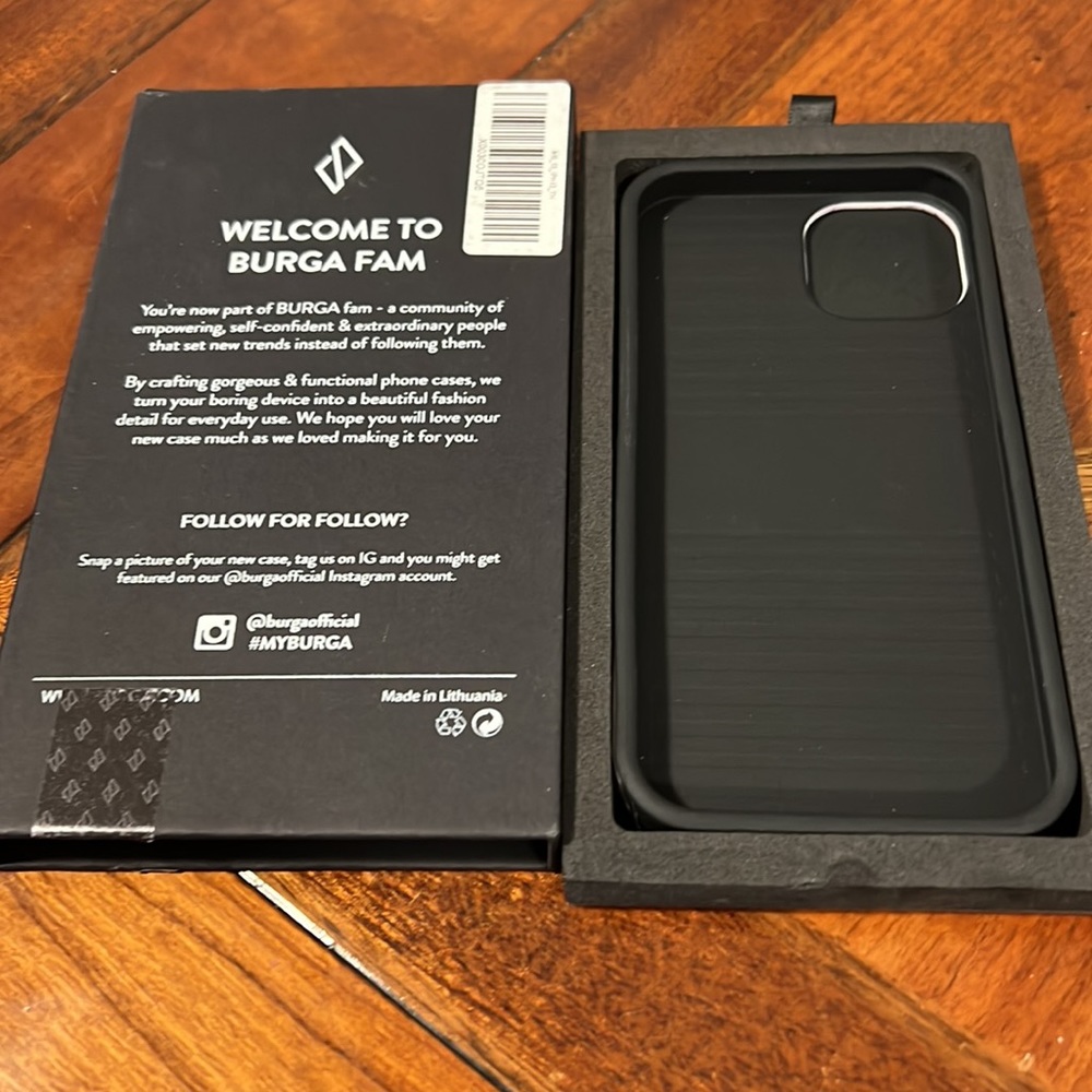 iPhone 13 BURGA Raspberry Jam Case - Picture 3 of 3